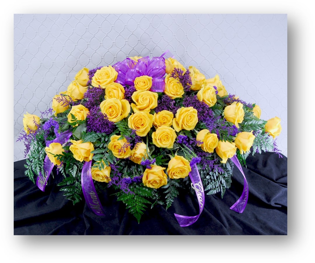 Casket Spray 3070 Roberts Floral and Gifts