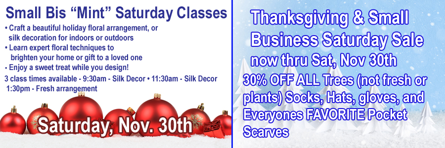 Check out our Events Page for more info