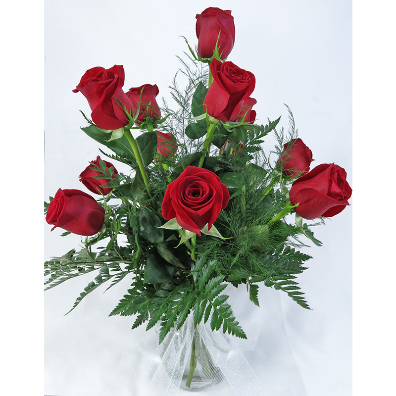 Dozen Roses Roberts Floral and Gifts