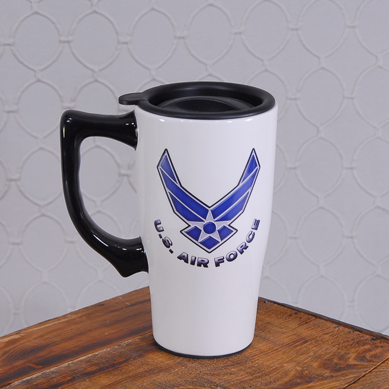 Air Force Travel Mug Roberts Floral and Gifts