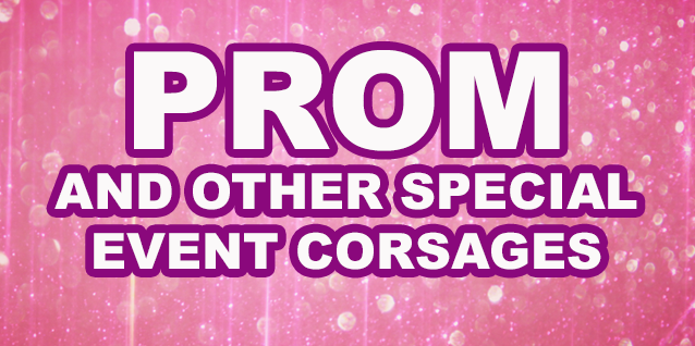 Corsages for special events