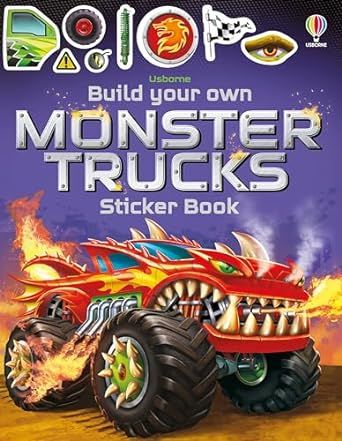 Monster Truck Sticker Book #1606