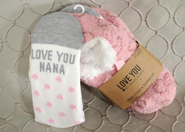 Ladies Socks & Slippers Set - Nana #GI1651