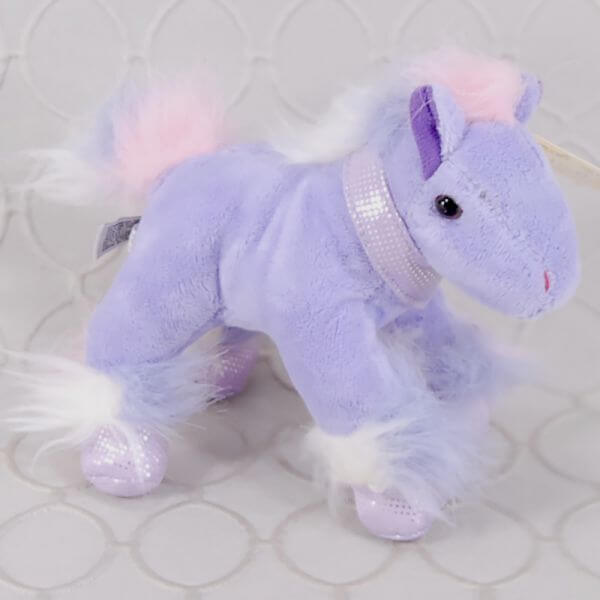 Lavender Horse Stuffed Animal 