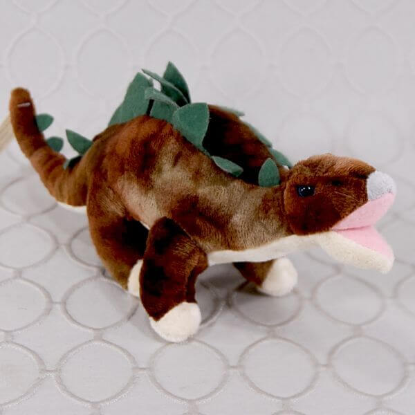 Brown Dino Stuffed Animal 