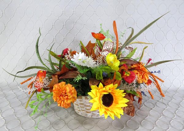 Fall Silk Arrangement  #1424