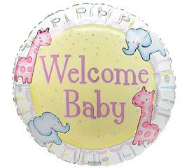 Welcome Baby Balloon # 152