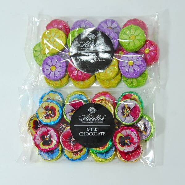 Abdallah Chocolate Flower Coins