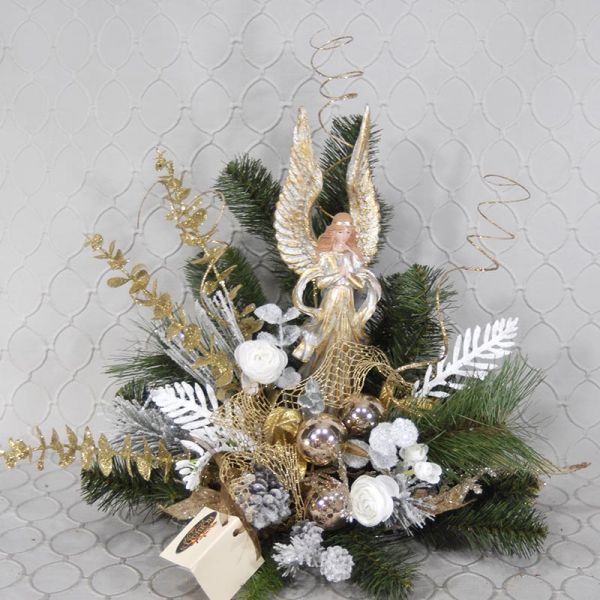 Holiday Silk Flower Arrangement #1839