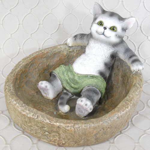 Cat Relaxing Figurine #1782