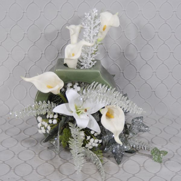Silk Flower Arrangement  #1826