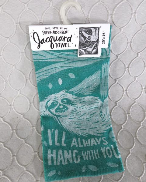 Sloth Jacquard Kitchen Towel #GI1809