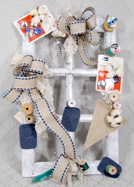 Sewing Theme Window Frame #1696