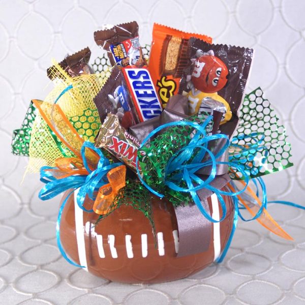 Candy Bouquet in ceramic Football #1T1470