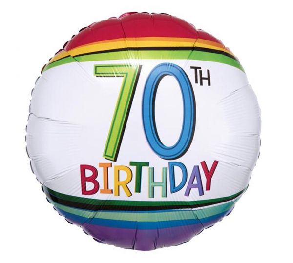 70TH BIRTHDAY BALLOON