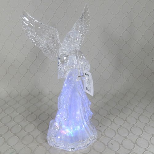 Glass Angel Lit Display #1398
