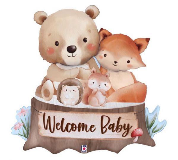 Woodland Welcome Baby Balloon  #259