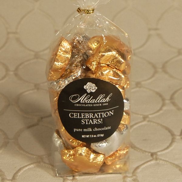 Celebration Stars, milk chocolate 