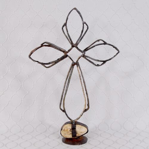 Metal Cross #744
