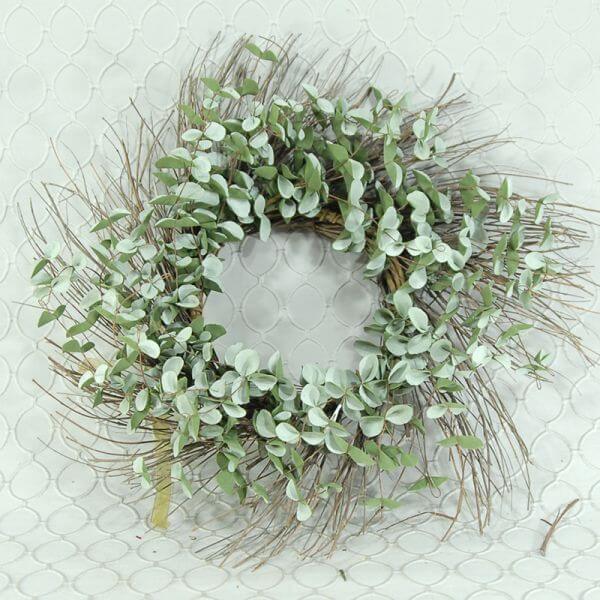 Silk Eucalyptus Wreath