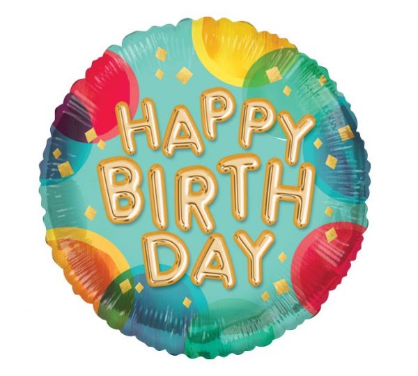 Happy Birthday Balloon - #225