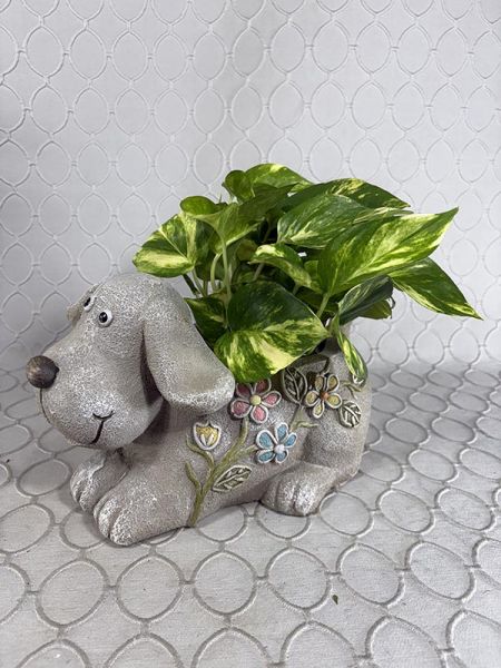 Dog Planter #1376