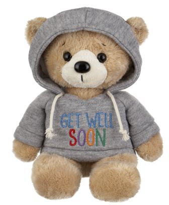 Get Well Soon Hoodie Bear  #PA276