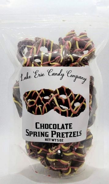 Chocolate Spring Pretzels #1869