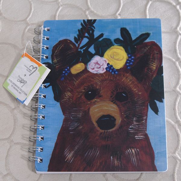 Bear with Flowers - Journal Book