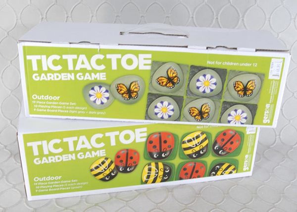 Garden Outdoor Tic Tac Toe Game 