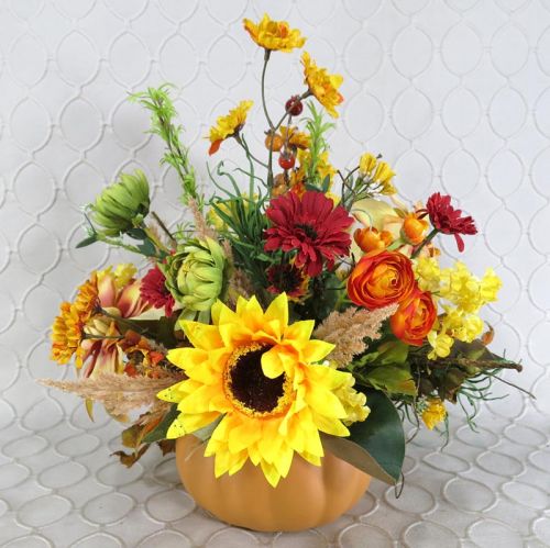 Fall Silk Arrangement #1414