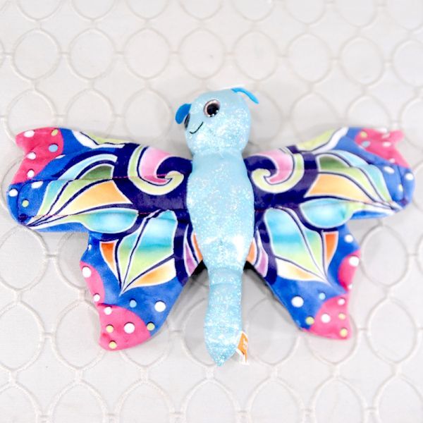 blue butterfly stuffed animal