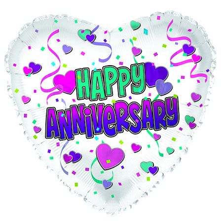 Happy Anniversary Balloon #255