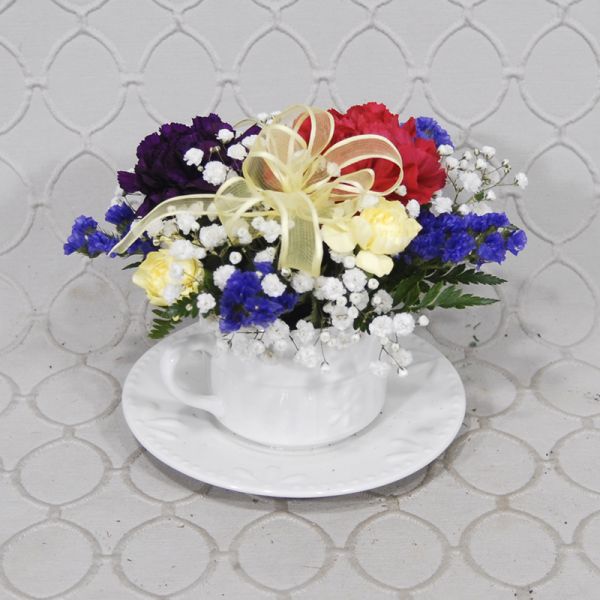 Tea Cup Blooms #3628