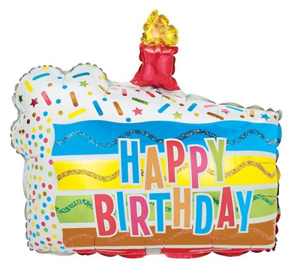 Happy Birthday Balloon Cake #244