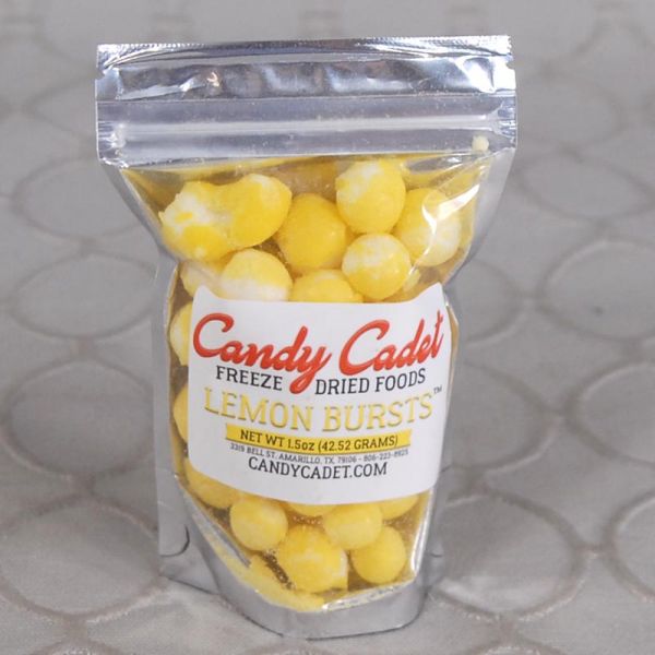 Candy Cadet Lemon Bursts  (freeze dried) 