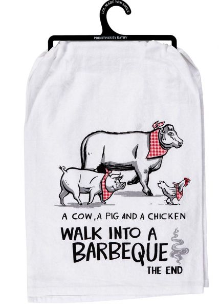Fun Barbeque Kitchen Towel #GI1801