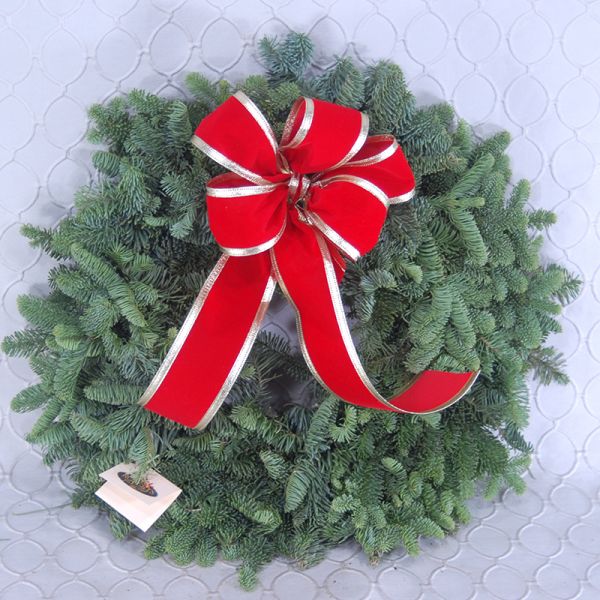 Fresh Christmas Wreath #2890
