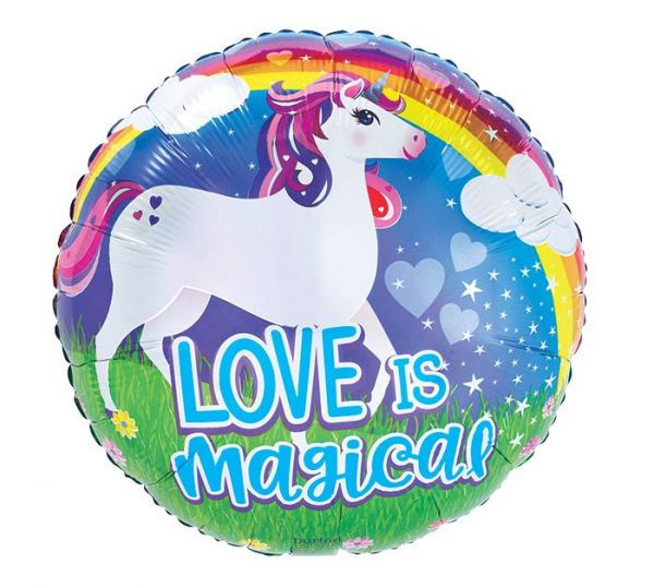 Love is Magical Unicorn Balloon #212
