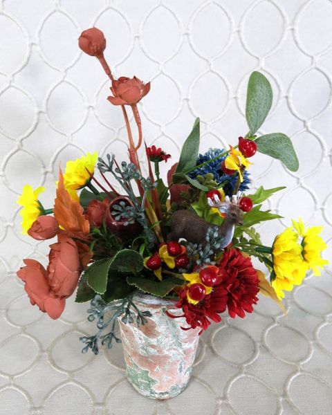 Fall Silk Arrangement  #1420