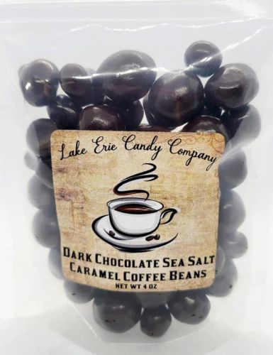 Milk Chocolate Sea Salt Caramel Coffee Beans #1847
