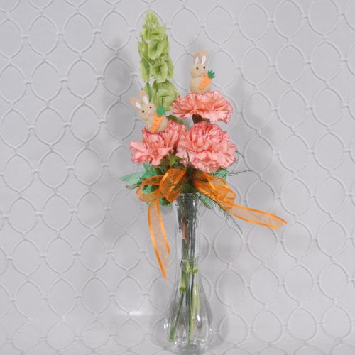 Bunny & Carrot Arrangement  #3508