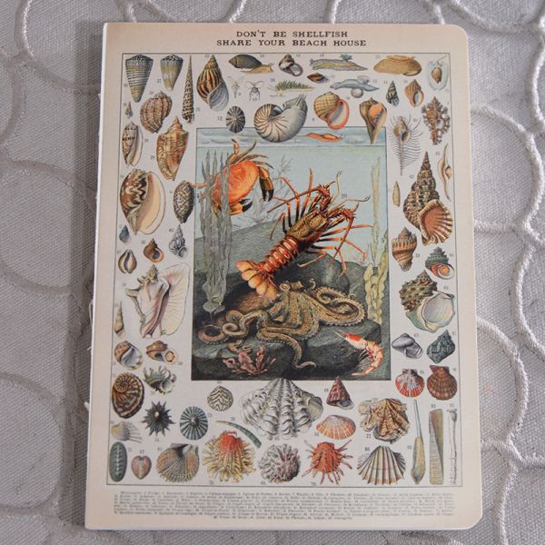 Don't Be Shellfish - Journal Book NOW 1/2 PRICE!