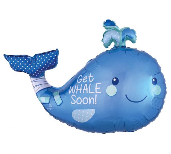 Get Well Soon - Whale Balloon #202