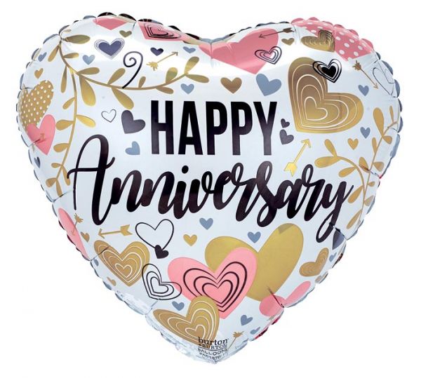 Happy Anniversary Balloon  #BA179