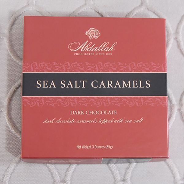 Dark Chocolate Sea Salt Caramels 